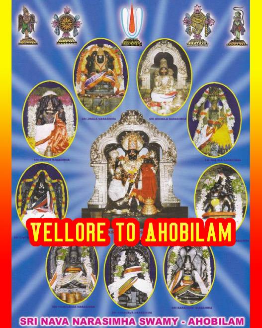 Vellore to Ahobilam Tour Package