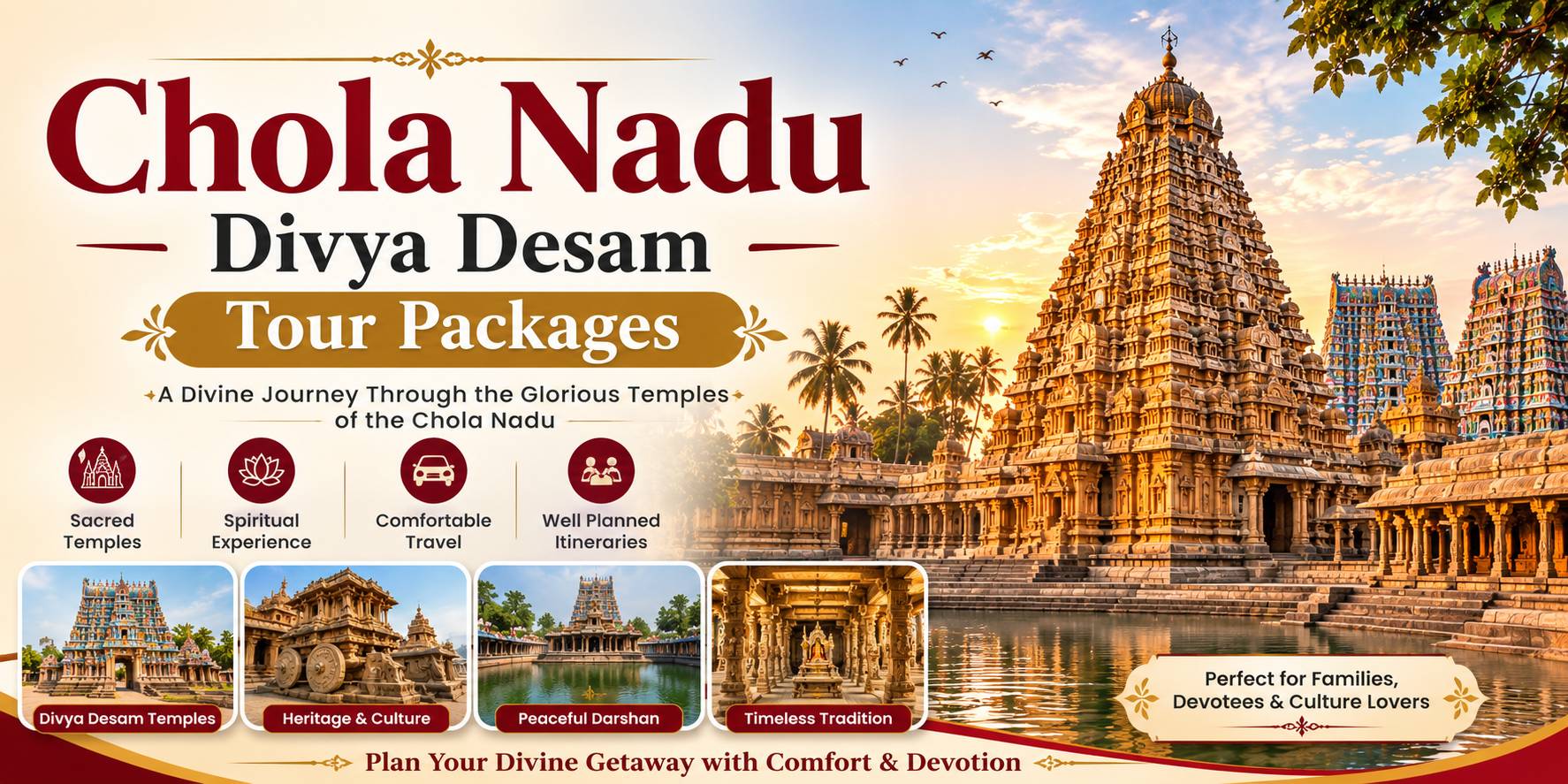 Chola Nadu Divya Desam Tour Package