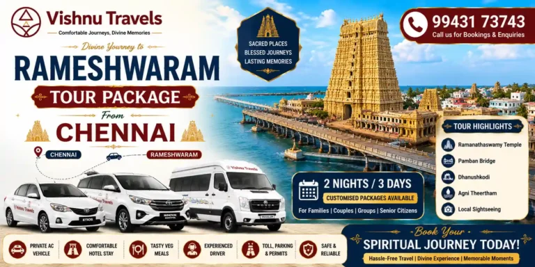 Rameshwaram Tour Package from Chennai