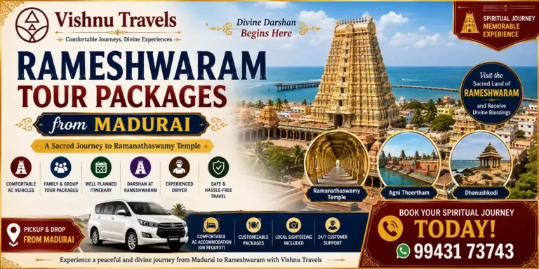 Rameshwaram Tour Packages from Madurai