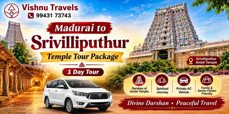 Madurai to Srivilliputhur Temple Tour Package